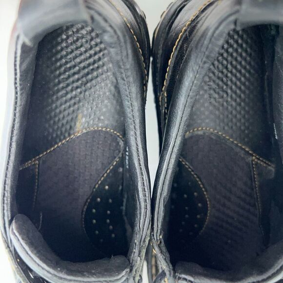 Born Women's Jean Moro Oxford Size 7 Lace Up Work Shoe Black Leather Casual - Picture 11 of 15